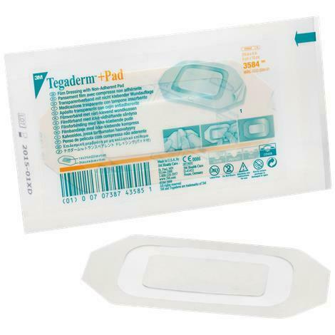 3M Tegaderm + Pad Medical Wound Tattoo IV Film Dressing 7, 10, 15 or 20 cm