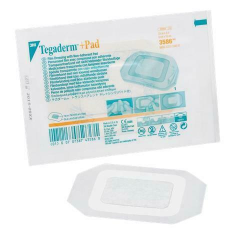 3M Tegaderm + Pad Medical Wound Tattoo IV Film Dressing 7, 10, 15 or 20 cm